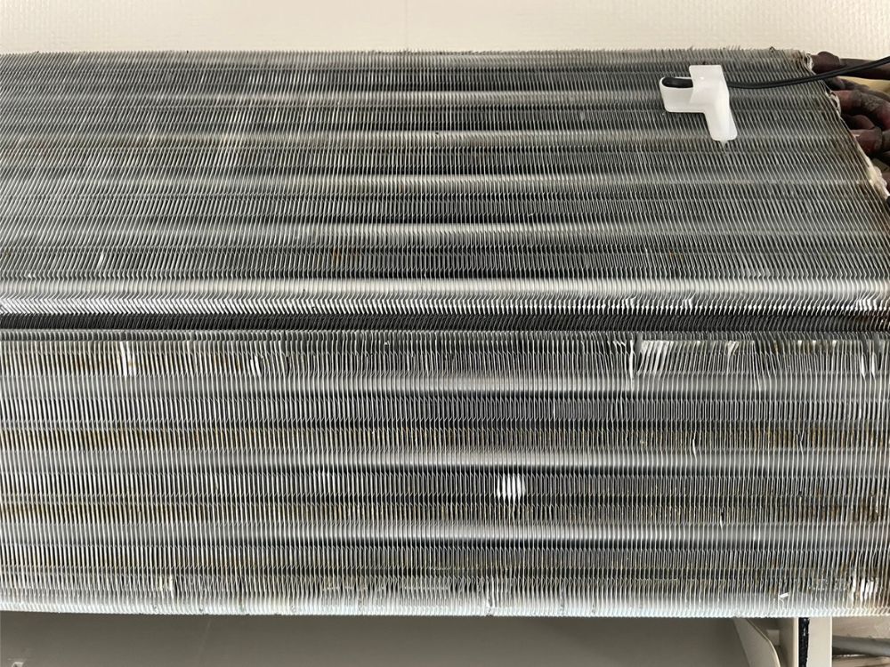 神戸市灘区　徹底分解の熱交換器洗浄　アフター