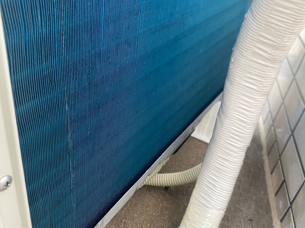 明石市藤江　エアコンの室外機クリーニング　アフター