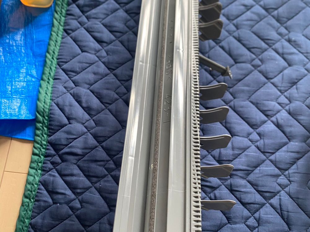 西宮市今津　お掃除機能付きエアコンの分解洗浄　アフター