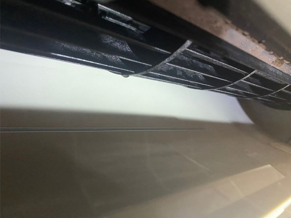 明石市西明石　通常タイプのエアコンクリーニング　アフター