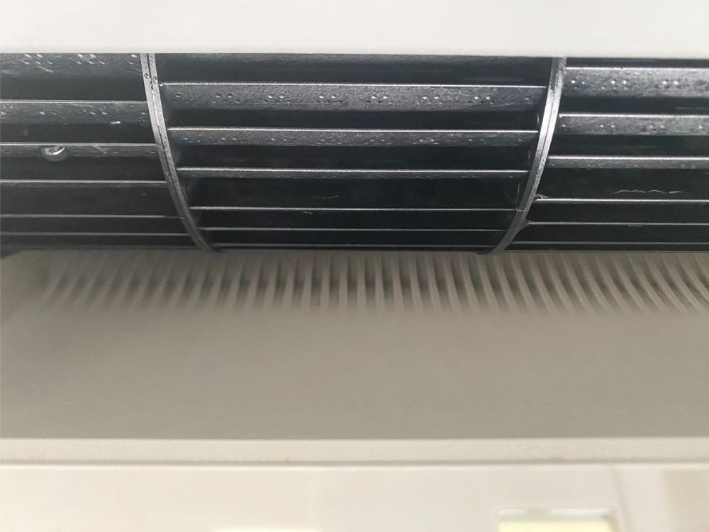 芦屋市西芦屋町　通常タイプのエアコン分解クリーニング　アフター