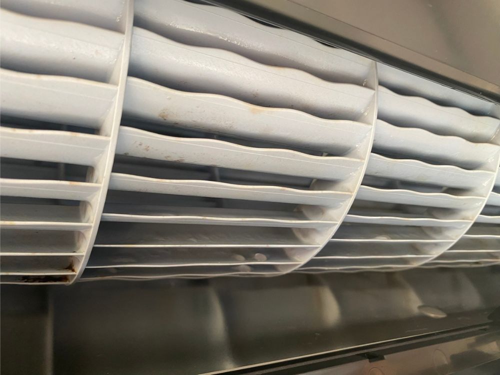 淡路市志筑　通常タイプのエアコンクリーニング　アフター