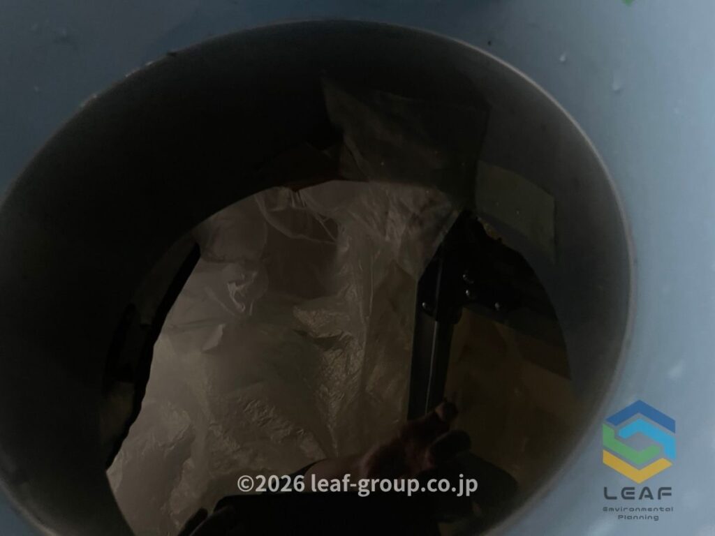 エアコン洗浄 汚水