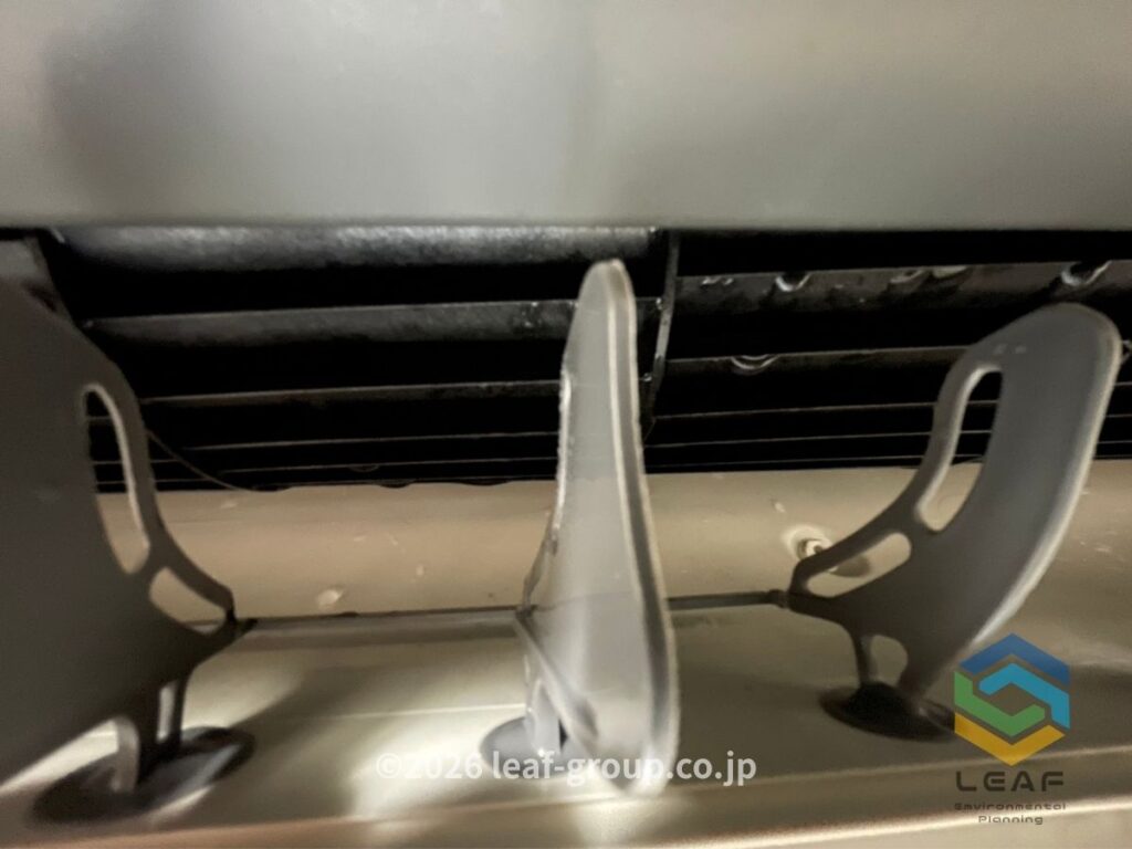 エアコン 吹き出し口 清掃後