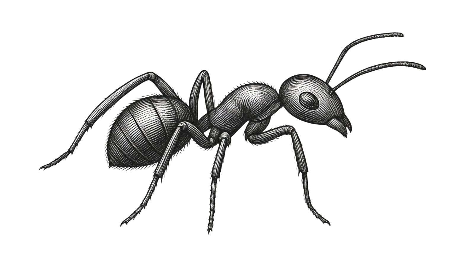 アリのイラスト 害虫図鑑