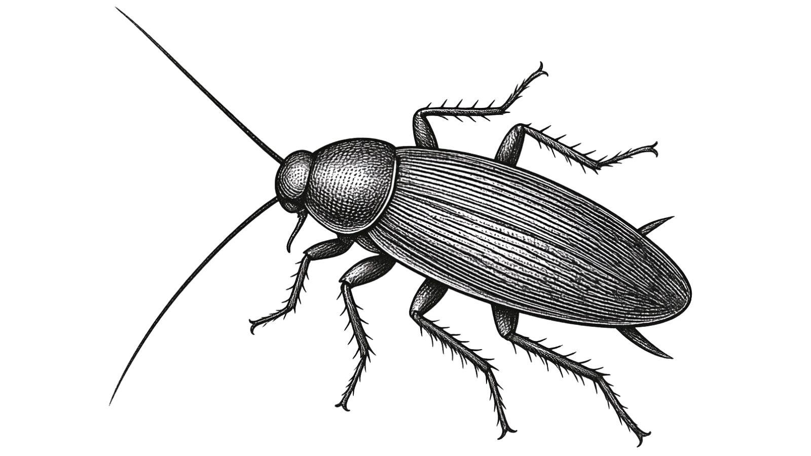 ゴキブリのイラスト 害虫図鑑