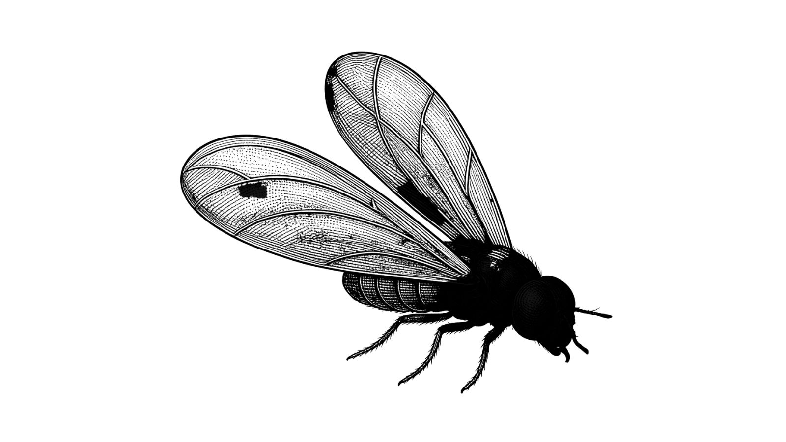 シロアリのイラスト 害虫図鑑