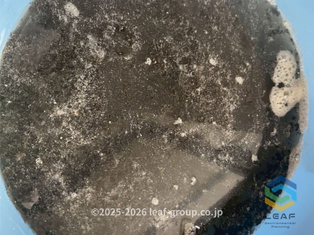 エアコン洗浄 汚水