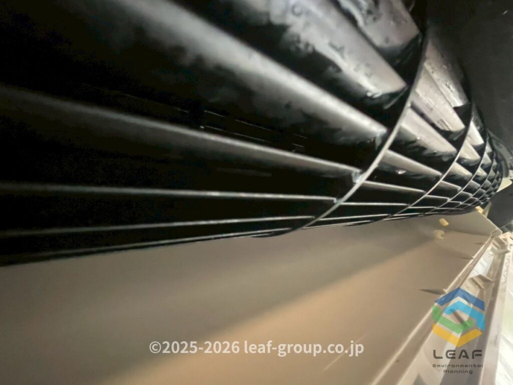 洗浄後の送風ファン