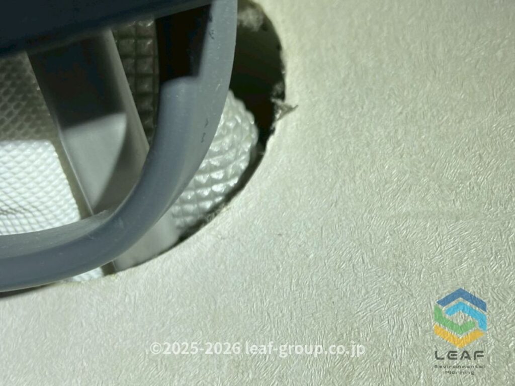 配管穴 アリ侵入