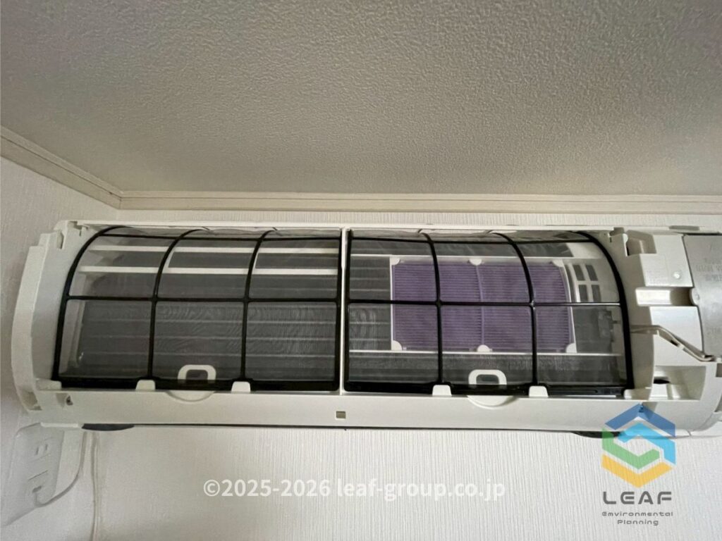 エアコン 本体 作業前 神戸市垂水区