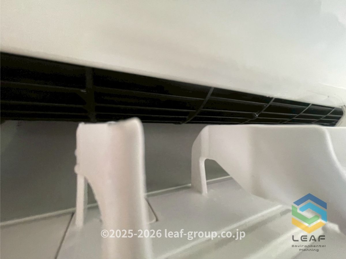 神戸市須磨区飛松町｜通常タイプのエアコンクリーニング｜送風ファンの汚れ　アフター