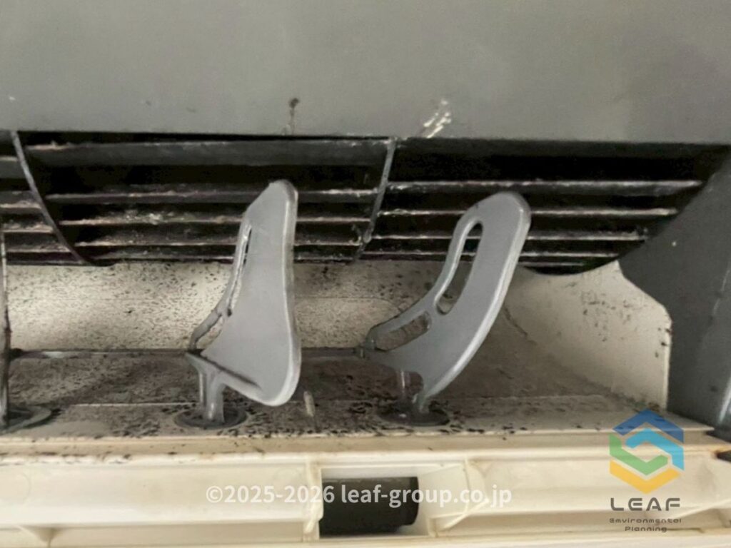 吹き出し口 内部 汚れ