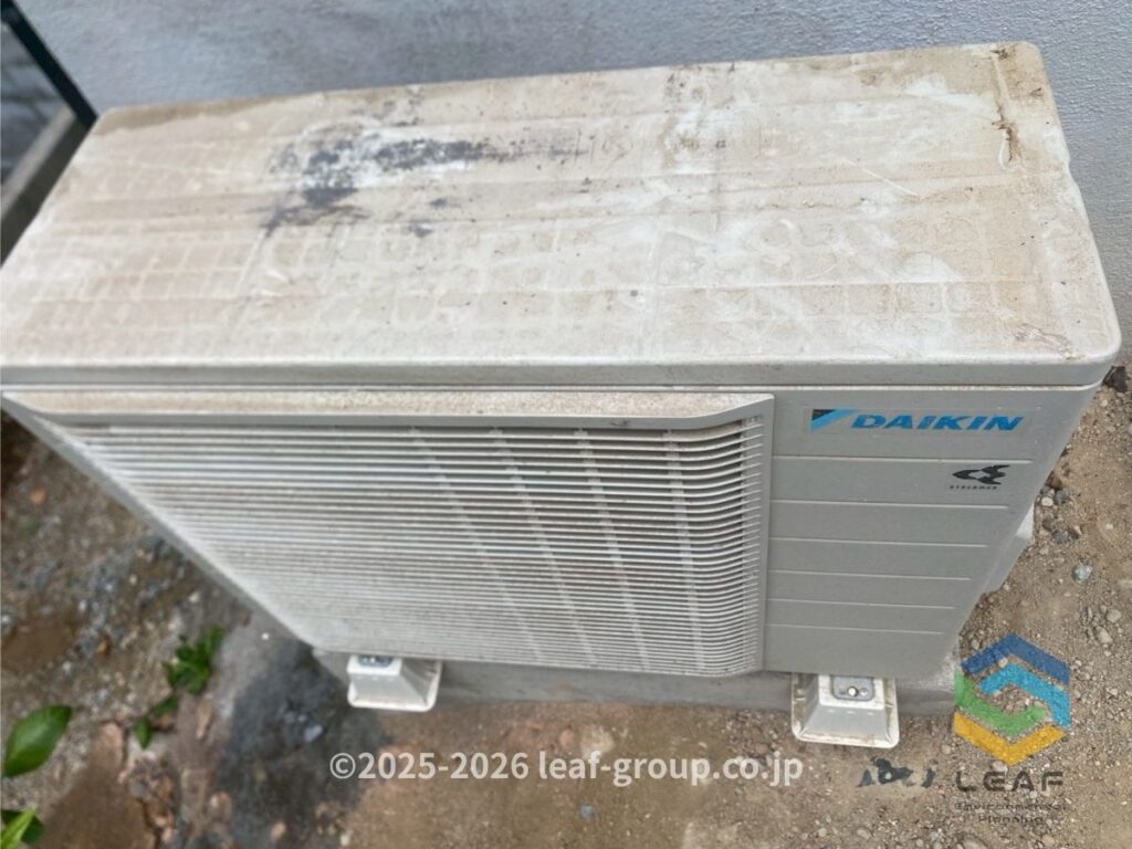 室外機 汚れ 詰まり