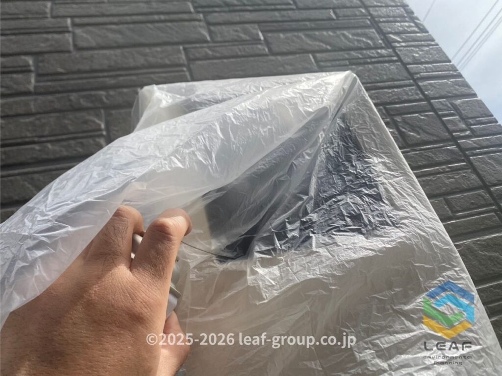 メーターボックス内 薬剤噴霧