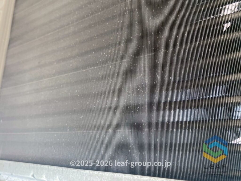 室外機 洗浄後