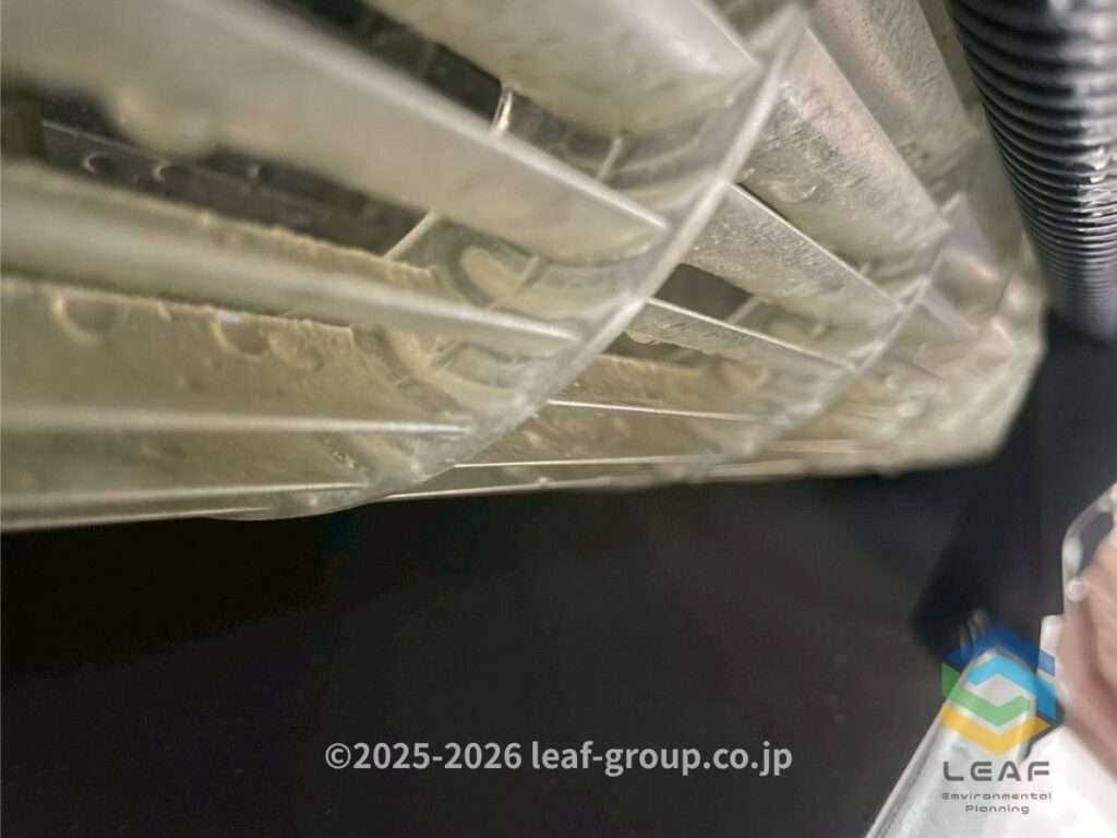 ハイセンスエアコン送風ファン洗浄後